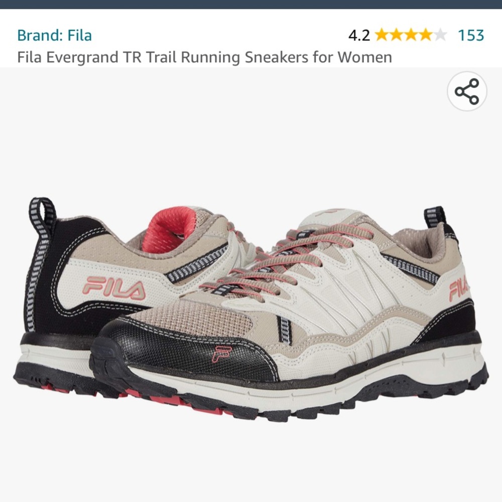 Fila Evergrand TR Trail Running Sneakers for Women